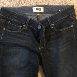 Paige straight legged jeans